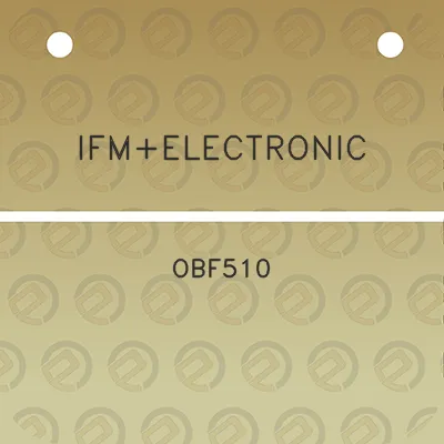 ifmelectronic-obf510