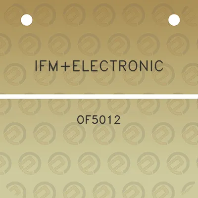 ifmelectronic-of5012