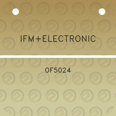 ifmelectronic-of5024