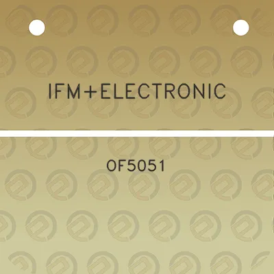 ifmelectronic-of5051