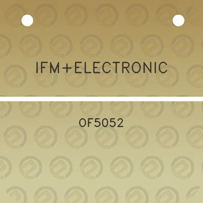 ifmelectronic-of5052