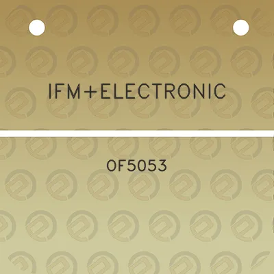 ifmelectronic-of5053