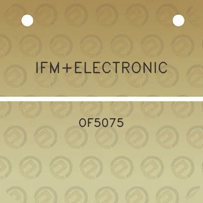 ifmelectronic-of5075