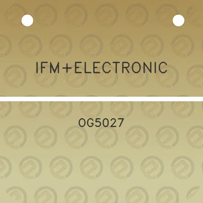 ifmelectronic-og5027