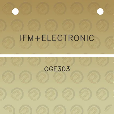 ifmelectronic-oge303