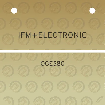 ifmelectronic-oge380