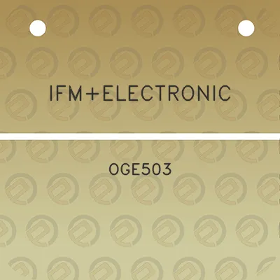 ifmelectronic-oge503