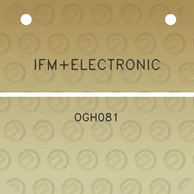 ifmelectronic-ogh081