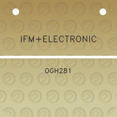 ifmelectronic-ogh281