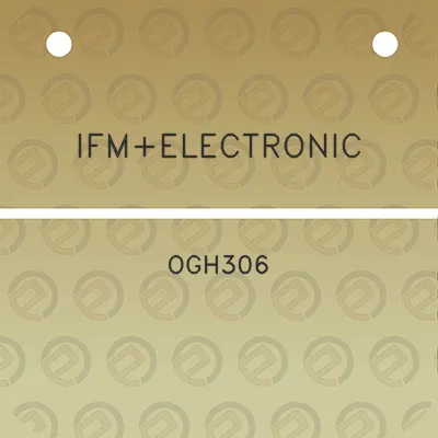 ifmelectronic-ogh306