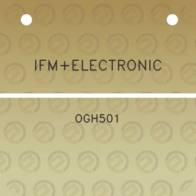 ifmelectronic-ogh501