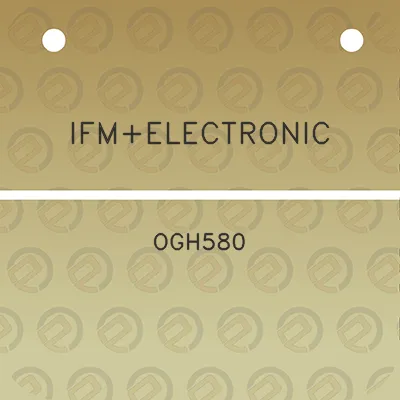 ifmelectronic-ogh580