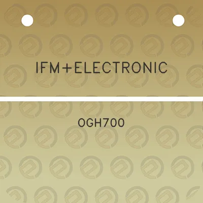 ifmelectronic-ogh700