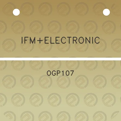 ifmelectronic-ogp107