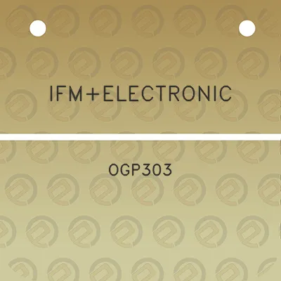 ifmelectronic-ogp303