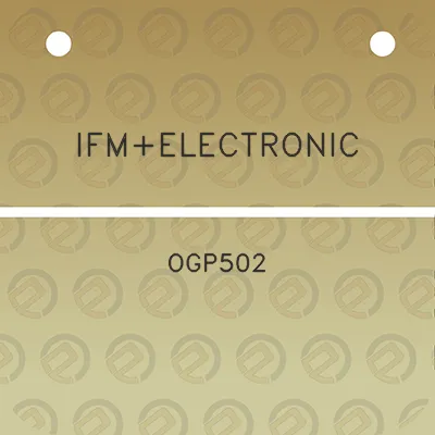 ifmelectronic-ogp502