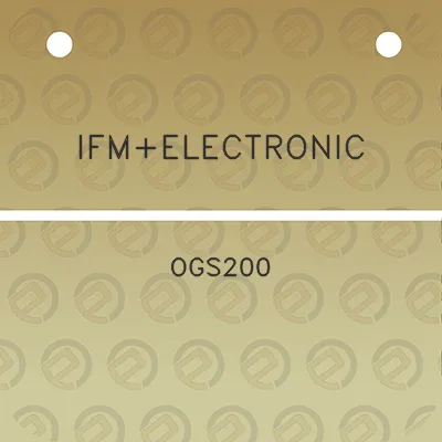 ifmelectronic-ogs200