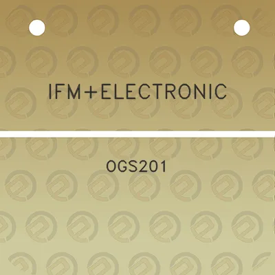 ifmelectronic-ogs201