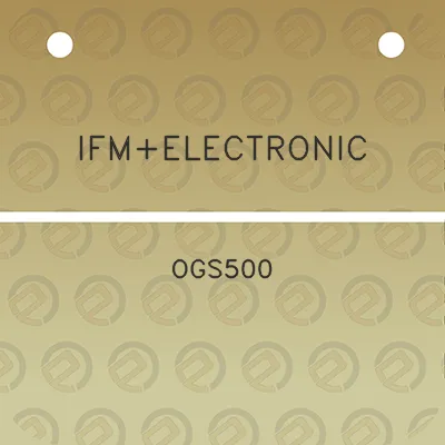 ifmelectronic-ogs500