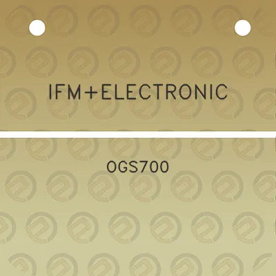 ifmelectronic-ogs700