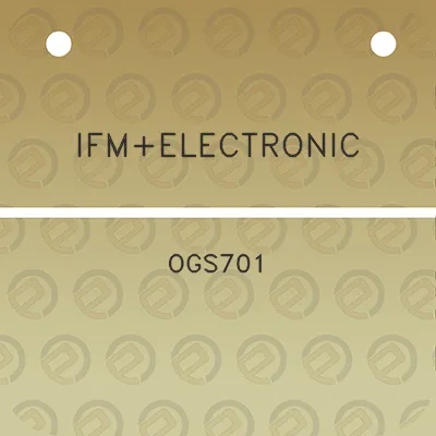 ifmelectronic-ogs701