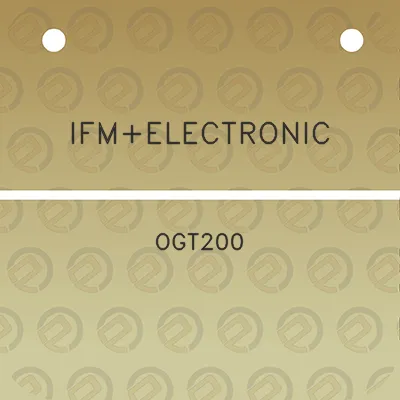 ifmelectronic-ogt200