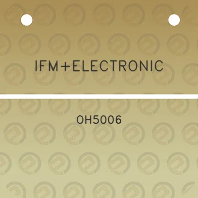 ifmelectronic-oh5006