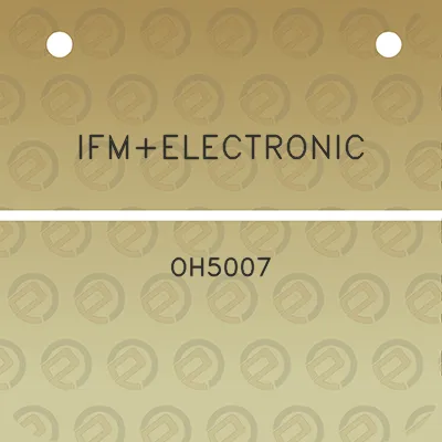 ifmelectronic-oh5007