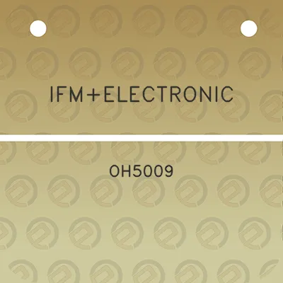 ifmelectronic-oh5009