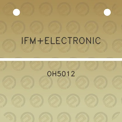 ifmelectronic-oh5012