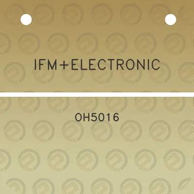 ifmelectronic-oh5016