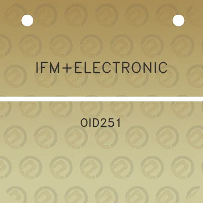 ifmelectronic-oid251