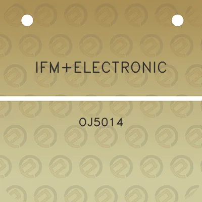 ifmelectronic-oj5014