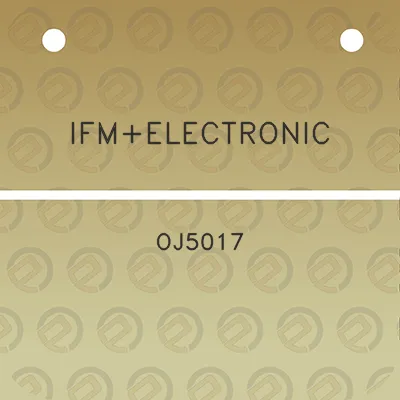 ifmelectronic-oj5017