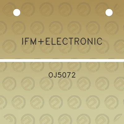 ifmelectronic-oj5072