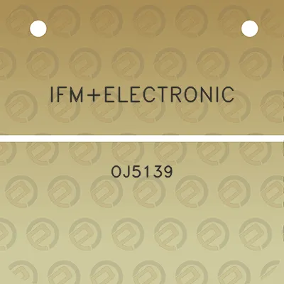 ifmelectronic-oj5139