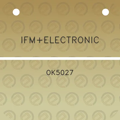 ifmelectronic-ok5027