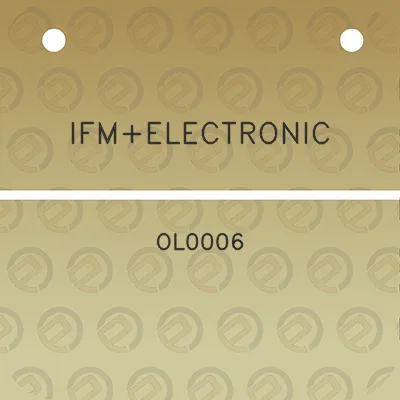 ifmelectronic-ol0006