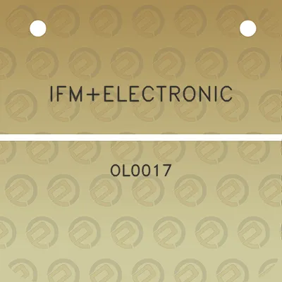 ifmelectronic-ol0017