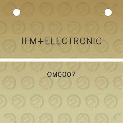 ifmelectronic-om0007