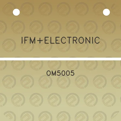 ifmelectronic-om5005