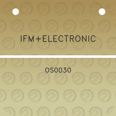 ifmelectronic-os0030