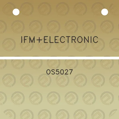 ifmelectronic-os5027