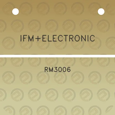 ifmelectronic-rm3006