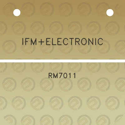 ifmelectronic-rm7011