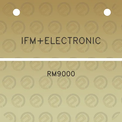 ifmelectronic-rm9000