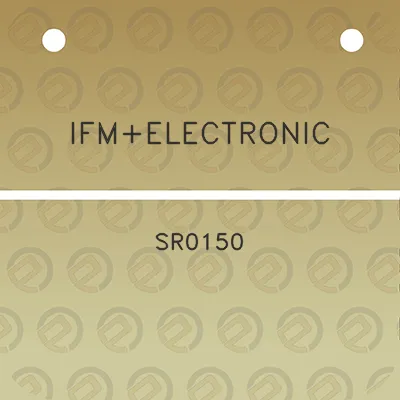 ifmelectronic-sr0150