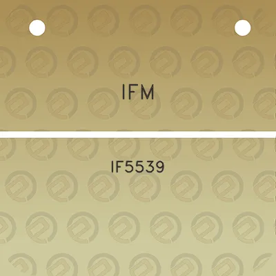 ifm-if5539