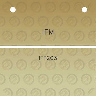 ifm-ift203