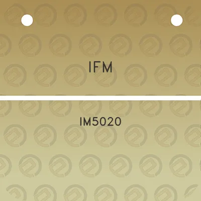 ifm-im5020